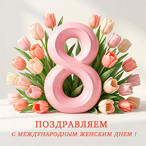 ПОЗДРАВЛЯЕМ с международным женским днем!