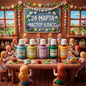 МАСТЕР–КЛАСС по ароматерапии «Создайте свой уникальный образ с помощью натуральных ароматов: делаем ресурсные духи»