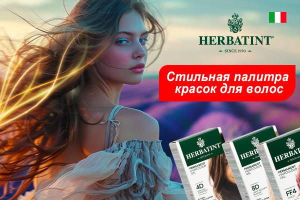 Акция СТИЛЬНАЯ ПАЛИТРА HERBATINT